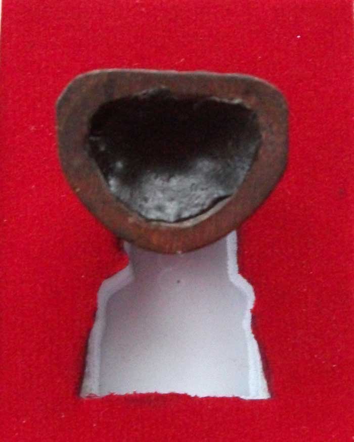 รูปหล่อ รุ่นเจ้าสัว หลวงปู่แสง ญาณวโร กล่องเดิมๆ สวยๆ ใต้ฐานอุดเกศา 