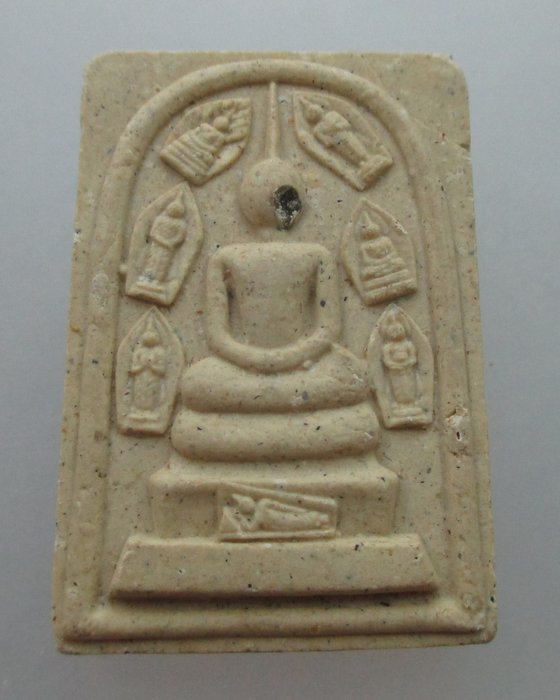 "เคาะเดียว"พระสมเด็จ7วัน หลวงพ่อจ้อย วัดหนองน้ำเขียว ชลบุรี ปี ๓๗  ชำรุด (หายากครับ)