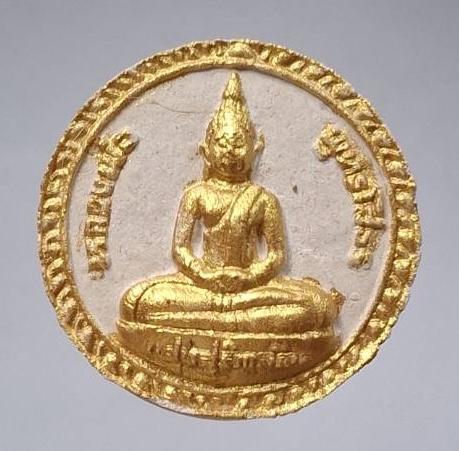 พระผงหลวงพ่อพุทธโสธร - ลือโจวซือ เนื้อไม้ทรงเซียนซือ หมอเส็ง สร้าง กล่องเดิมๆ