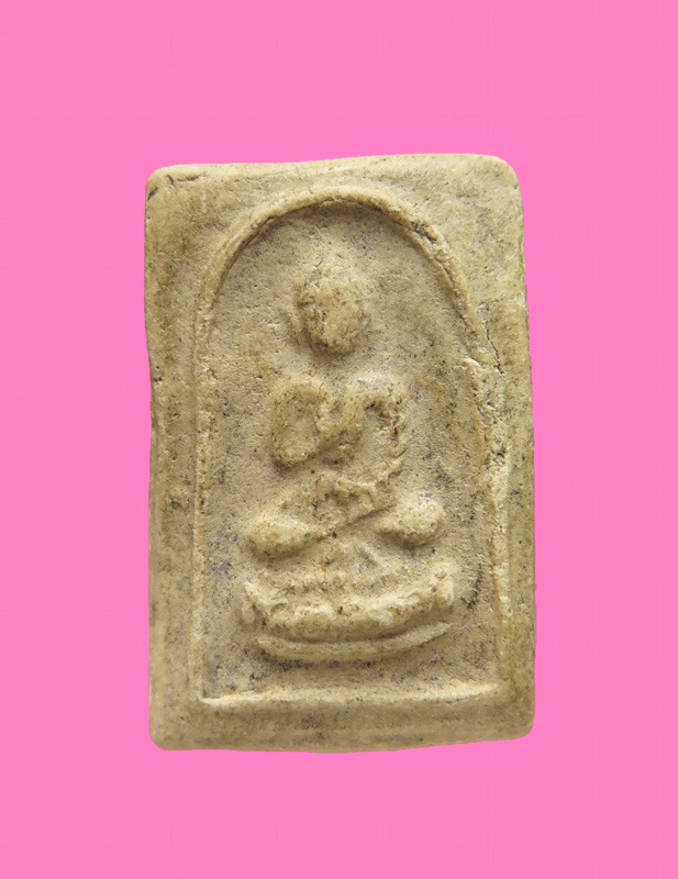 พระผงพิมพ์ประทานพร รุ่นแรก ปี 13 หลวงพ่อพูล วัดไผ่ล้อม นครปฐม 