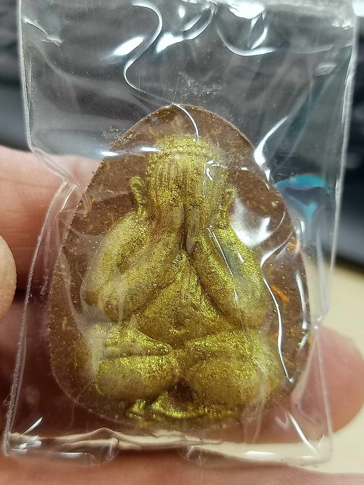 4-564 พระปิดตาจัมโบ้ ไตรมาส 100  ปี หลวงพ่อพัฒน์ วัดห้วยด้วน นครสวรรค์ 2564 เลข 47 กล่องเดิม